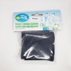 Puños elástico Rizaal patente roja 2