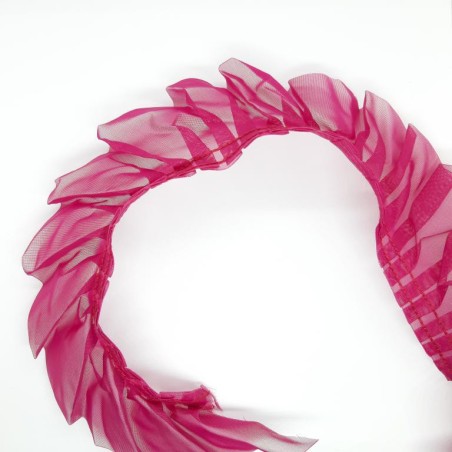 Cinta garrucha organza 5 cms 