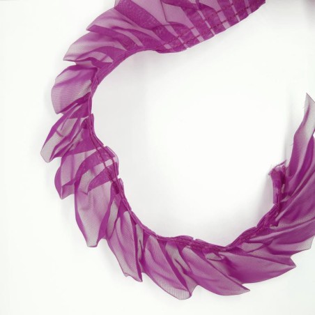 Cinta garrucha organza 5 cms 