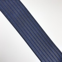 Cinta elástica rayas marcadas 6 cms 2