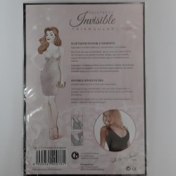 Sujetador invisible triangular, adhesivo y desechable 2