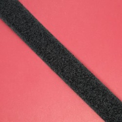 Velcro 2 cms cosido negro macho (gancho) 2