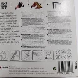 Velcro extra fuerte negro dos caras 5 cms  2