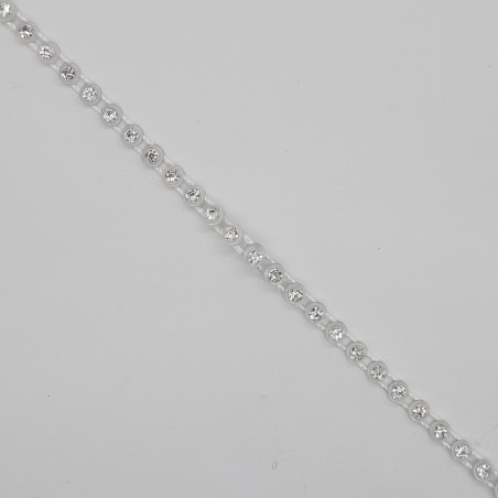 Tira Strass con cristales decorativos elegantes.