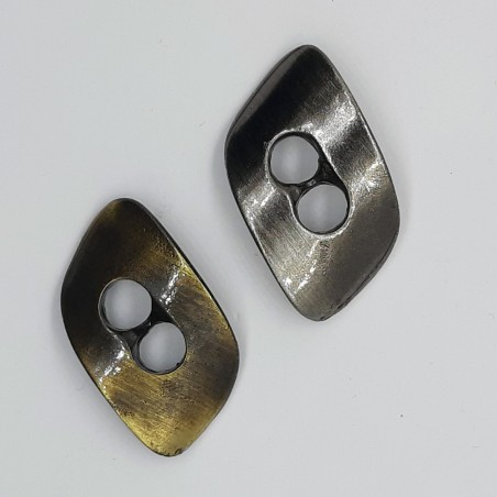 Botón trenca decorativo color envejecido