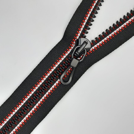 Cremallera sport separadora inyectada tubular 70 cms