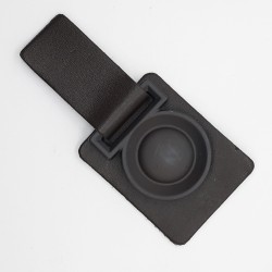 Broche cierre piel 8 cm decorativo 2