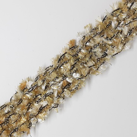 Galón pasamanería Chanel multicolor 2 cms