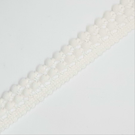 Madroño pequeño doble fila marfil 