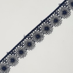 Encaje guipur flores decorativo 2