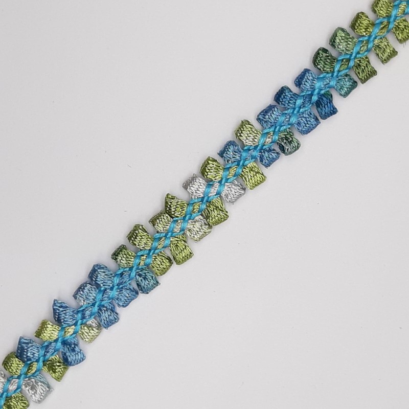 Galón pasamanería 1 cm turquesa