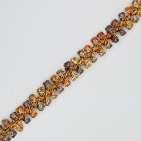 Galón pasamanería 1 cm marrón