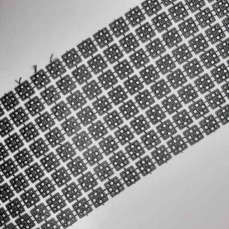 Galón plástico figuras cuadradas 11 cms