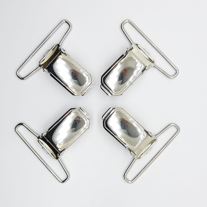 Pinzas metálicas tirantes níquel