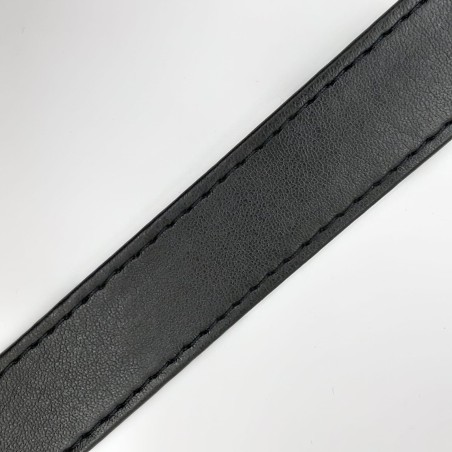 Tira polipiel 2 cms negra. 