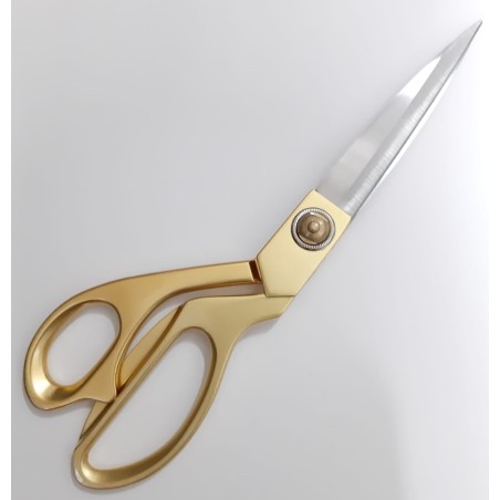 Tijera costura profesional 9,50" acero inoxidable y puño metálico