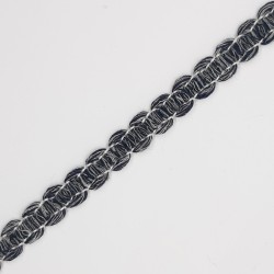 Pasamanería galón algodón mezcla color 1 cm 2