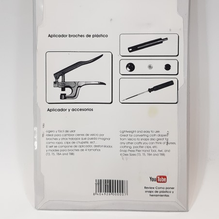 Alicate para broches de plástico snpas