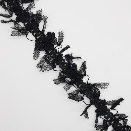 Pasamanería Cintas decorativa negro