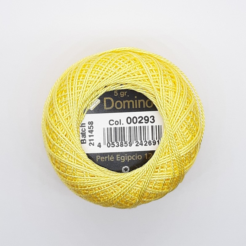 Ovillo hilo Nº 12 de 5 gramos Domino para bordar y punto de cruz