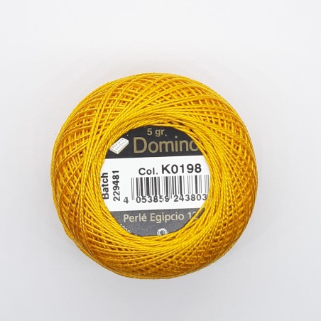 Ovillo hilo Nº 12 de 5 gramos Domino para bordar y punto de cruz