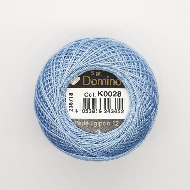 Ovillo hilo Nº 12 de 5 gramos Domino para bordar y punto de cruz