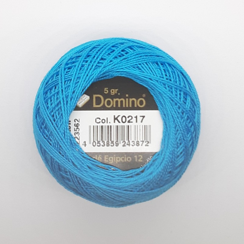 Ovillo hilo Nº 12 de 5 gramos Domino para bordar y punto de cruz