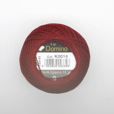 Ovillo hilo Nº 12 de 5 gramos Domino para bordar y punto de cruz