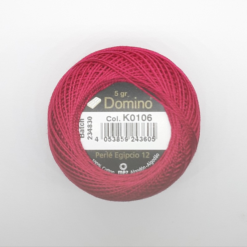 Ovillo hilo Nº 12 de 5 gramos Domino para bordar y punto de cruz