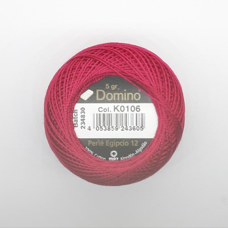 Ovillo hilo Nº 12 de 5 gramos Domino para bordar y punto de cruz