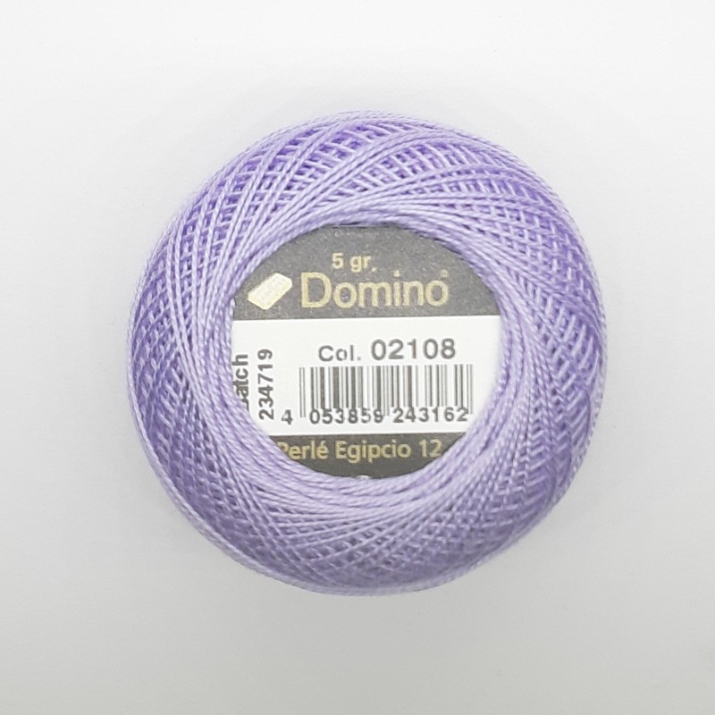 Ovillo hilo Nº 12 de 5 gramos Domino para bordar y punto de cruz