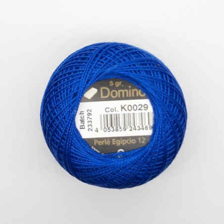 Ovillo hilo Nº 12 de 5 gramos Domino para bordar y punto de cruz