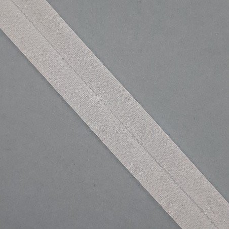 Cinta bies organdí blanca 1,8 cm 100% poliéster