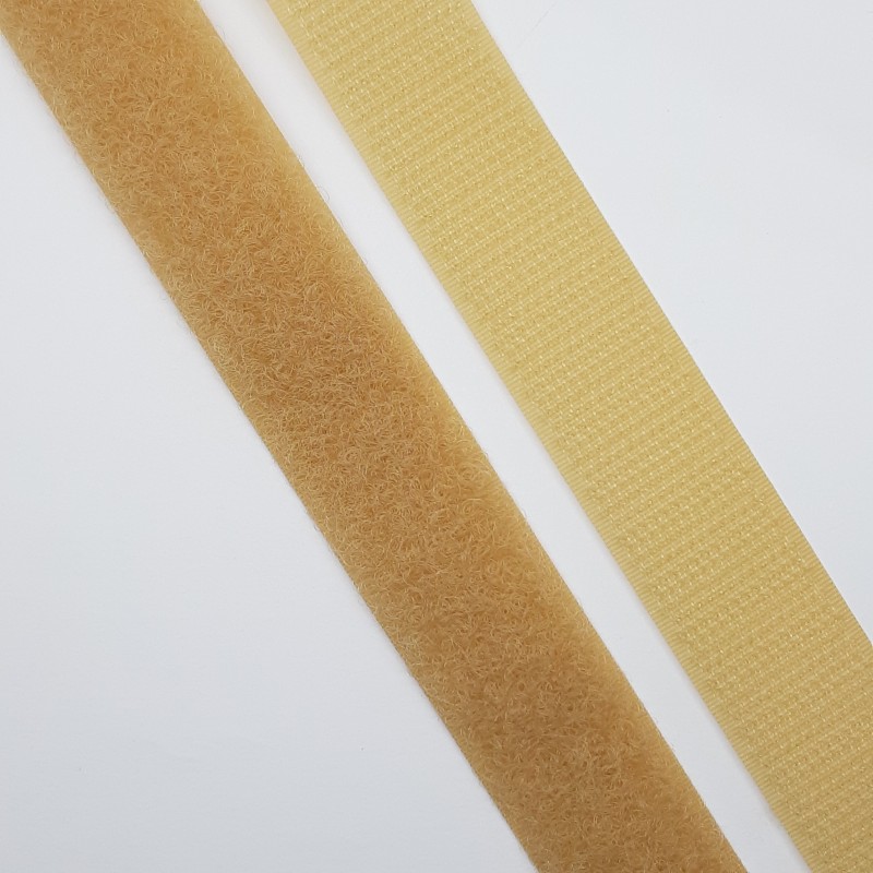 Cinta velcro para coser camel de 2 cms 