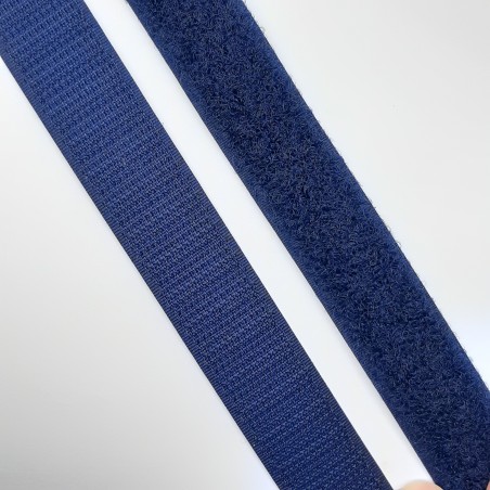 Cinta velcro para coser azul marino de 2 cms 