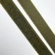 Cinta velcro para coser verde kaki de 2 cms 