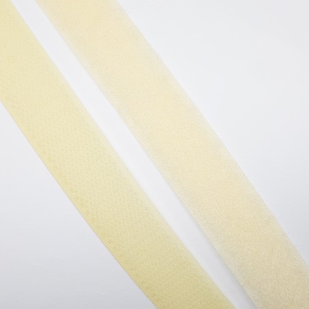 Cinta velcro para coser beige de 2 cms 