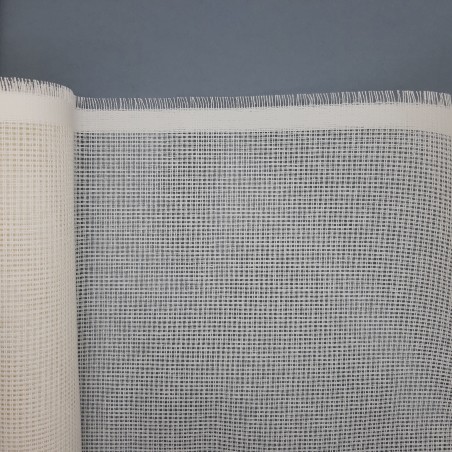 Tela tejido cañamazo para trabajos de bordados