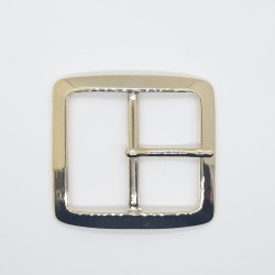 Hebilla metálica cuadrada 4 cms para prendas y complementos 2