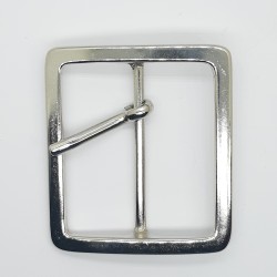 Hebilla metálica cuadrada 5 cms para prendas y complementos 2