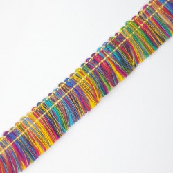 Fleco multicolor decorativo de 2 cms