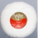 Ovillo Nº 5 blanco hilo Tridalia crochet - ganchillo 200 gramos
