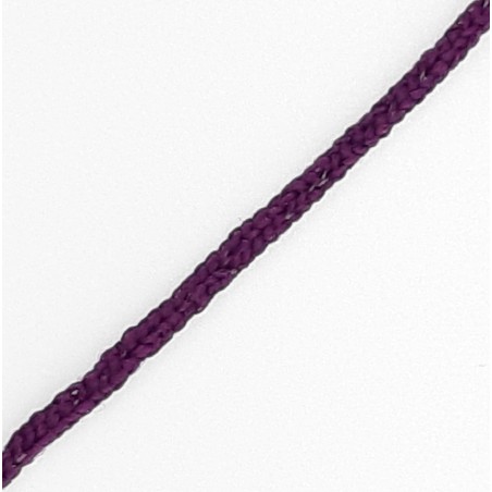 Cordón elástico para mascarillas quirúrgico morado