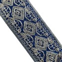 Galón pasamanería bordado lamé de 5,5 cms