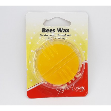 Cera de abeja Sew Easy para encerar y suavizar hilo para coser a mano.