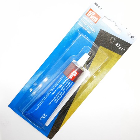 Pegamento para cuero, piel y ante Prym. Y materiales como goma, madera, plástico,..
