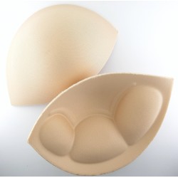 Copa redonda con relleno. Efecto push up. Ideal bikinis, bañadores, sujetadores, vestidos,..