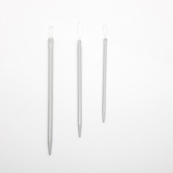 Agujas para coser lana u otros hilos gruesos con ojo de cable de nylon. 2