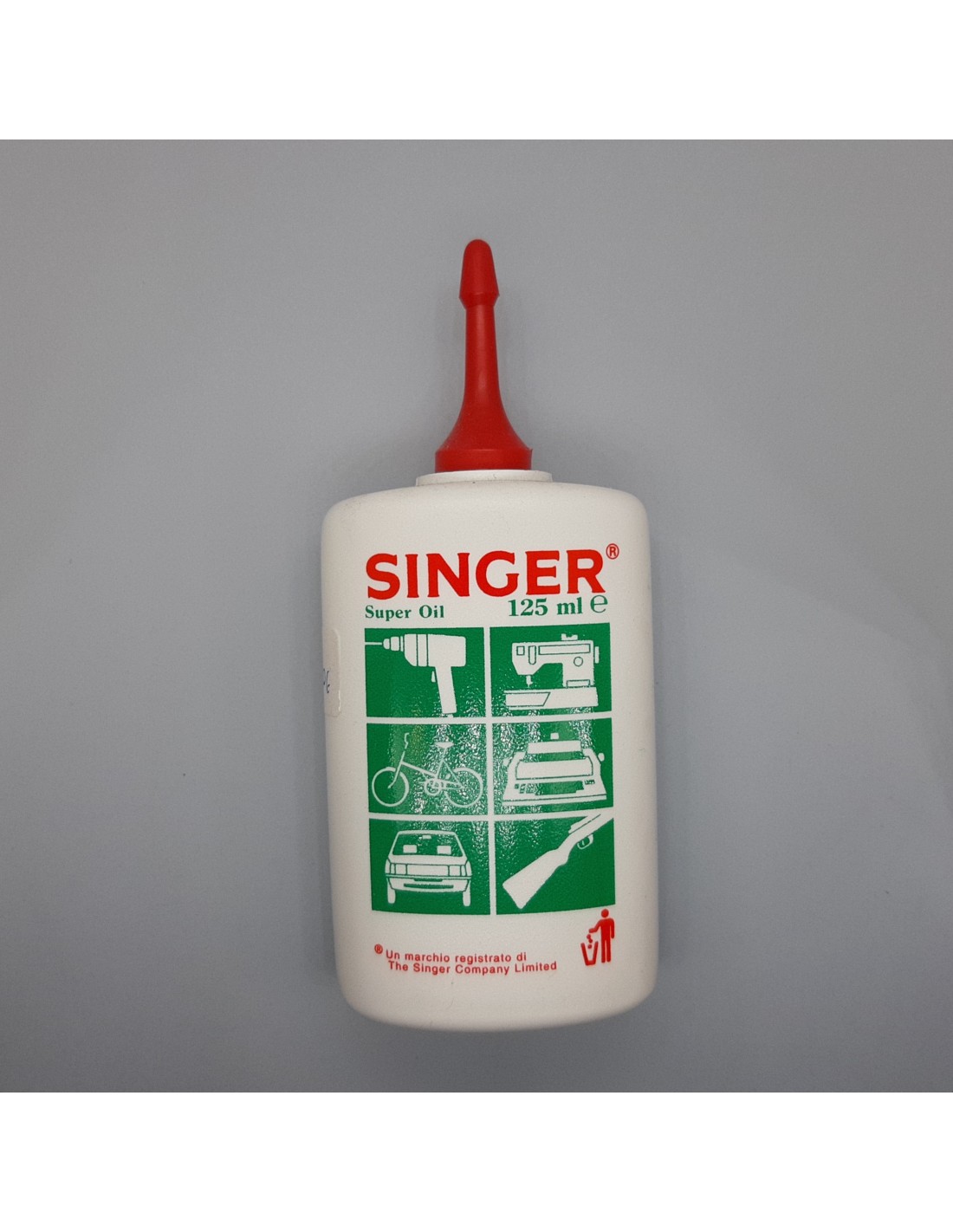 Aceite de máquinas de coser Singer de 125 ml