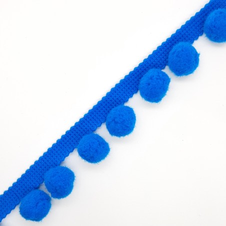 Fleco madroño acrílico fabricación nacional color turquesa